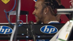 F1 Gp d'Italia 2025 Autodromo Monza giovedì 4 settembre Ferrari Lewis Hamilton - foto Fabio Vegetti/ilCittadinoMB
