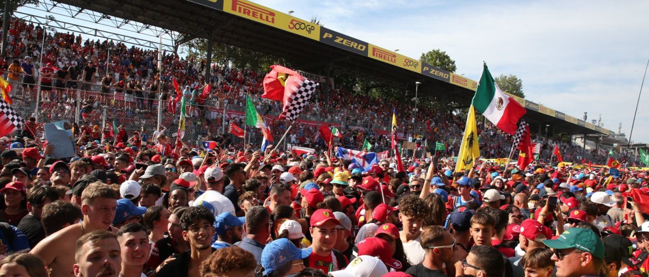 F1 Gp Italia 2025 Monza marea rossa - foto Fabrizio Radaelli