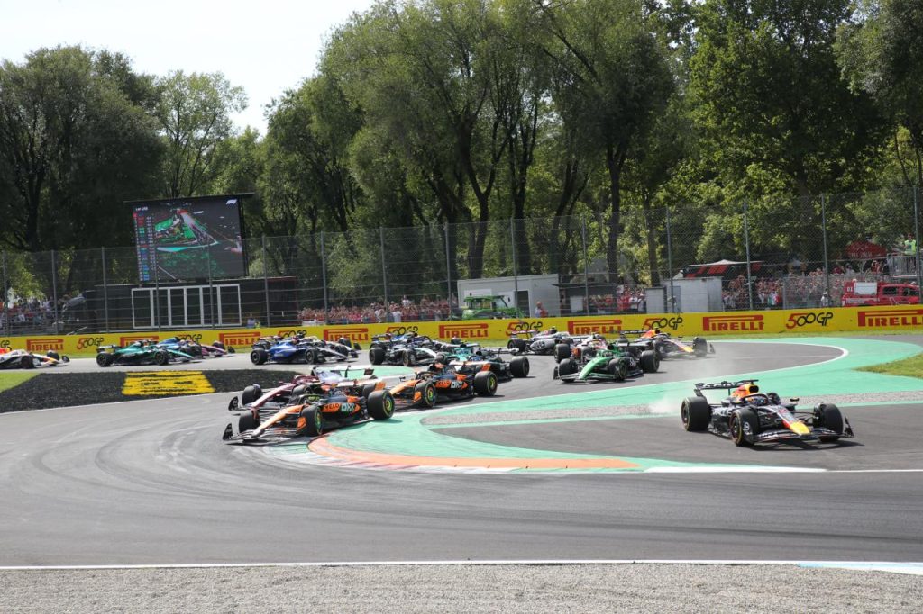 F1 Gp Italia 2025 Monza partenza - foto Fabrizio Radaelli
