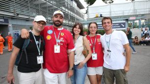 F1 Gp Italia 2025 Monza tifosi da Monza - foto Fabrizio Radaelli
