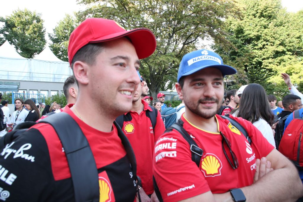F1 Gp Italia 2025 Monza tifosi da Seregno - foto Fabrizio Radaelli