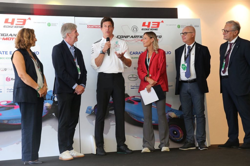 F1 Gp Italia Monza 2025 Confartigianato Motori Toto Wolf- Foto Fabrizio Radaelli