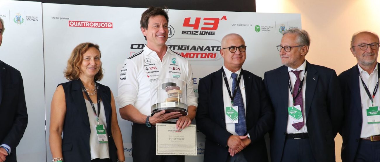 F1 Gp Italia Monza 2025 Premio Confartigianato Motori Toto Wolf - Foto Fabrizio Radaelli