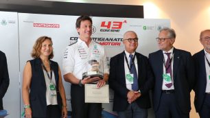 F1 Gp Italia Monza 2025 Premio Confartigianato Motori Toto Wolf - Foto Fabrizio Radaelli