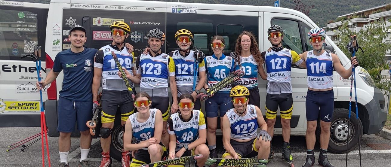 La squadra del Team Brianza di Lissone