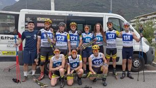 La squadra del Team Brianza di Lissone