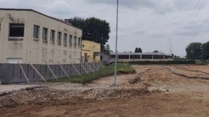 Macherio Bareggia cantiere Pedemontana zona scuola