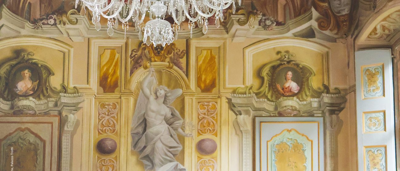 Palazzo Trotti sul manifesto di Ville aperte 2025