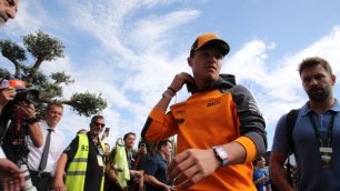 Monza F1 Gp Italia 2025 Lando Norris - foto Fabrizio Radaelli