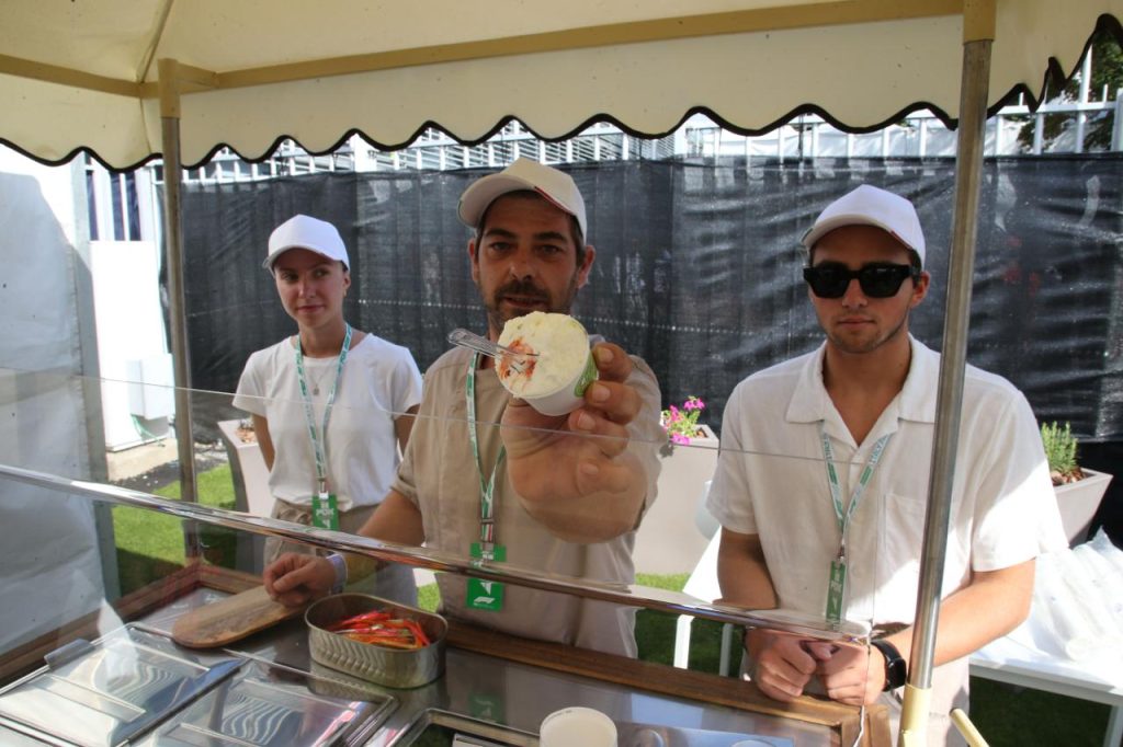 Monza F1 Gp Italia 2025 Paddock gelato - foto Fabrizio Radaelli