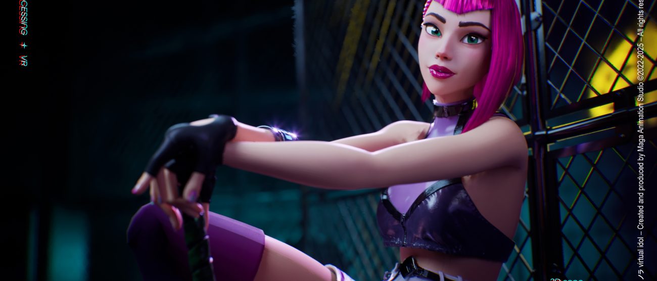 Nora ノラ, la V idol digitale italiana di Maga e Many