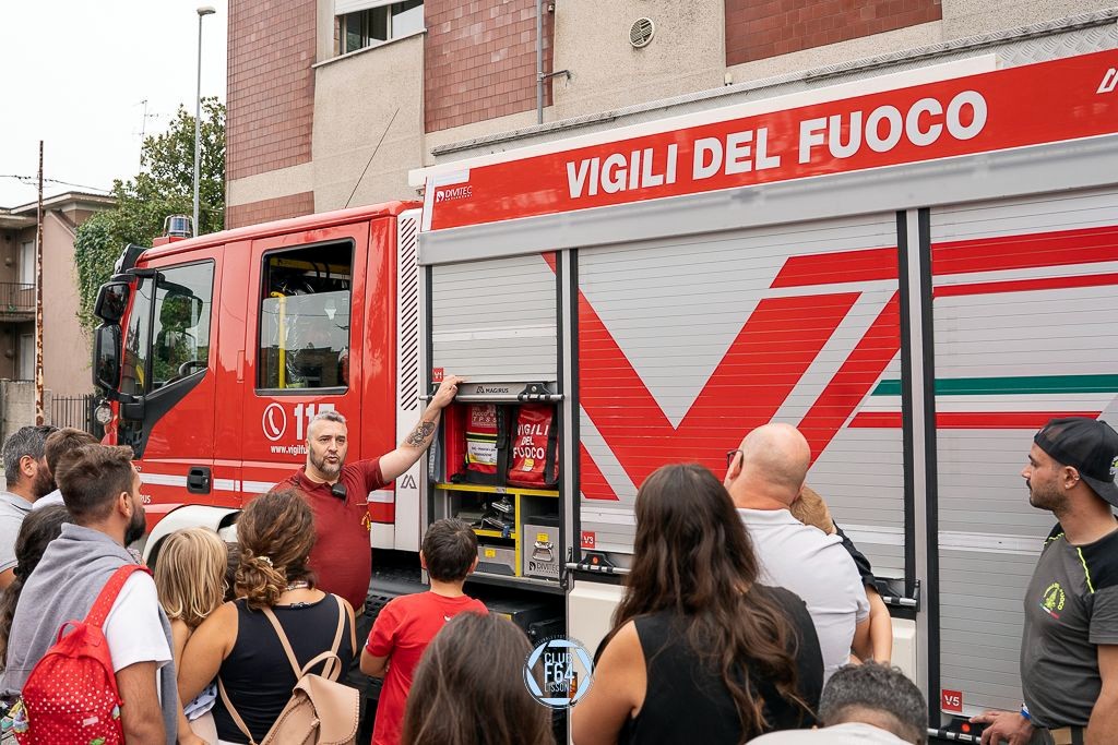 LIssone evento “Fire & Friends” associazione Amici dei Pompieri: pompierini