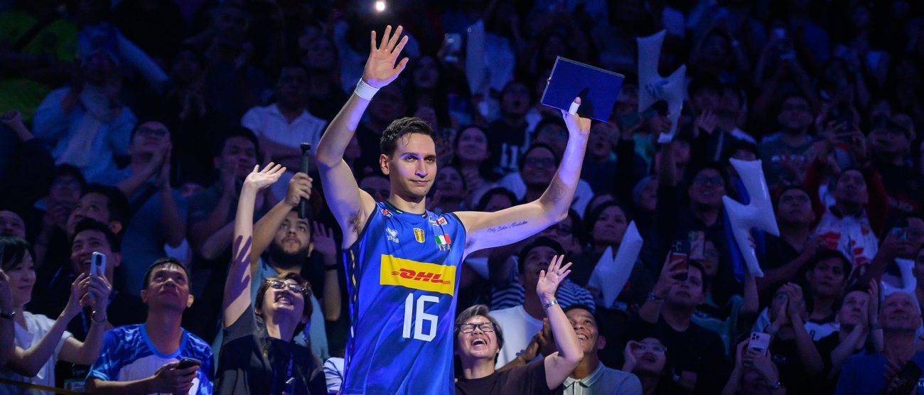 Pallavolo Italia Mondiali 2025 Yuri Romanò miglior opposto - foto Fipav
