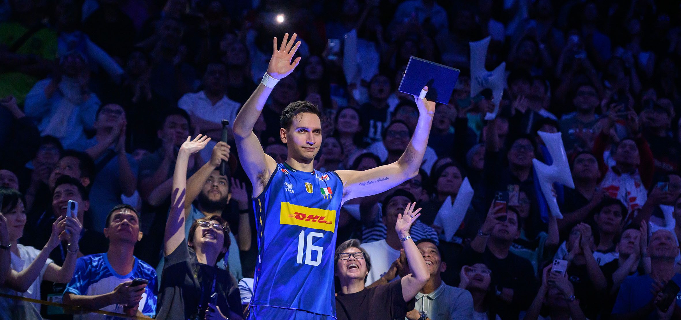 Pallavolo Italia Mondiali 2025 Yuri Romanò miglior opposto - foto Fipav