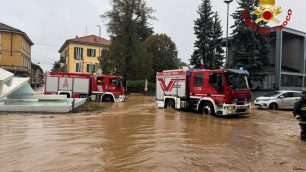 Vigili del fuoco allagamenti 22 settembre 2025 zona Tarò