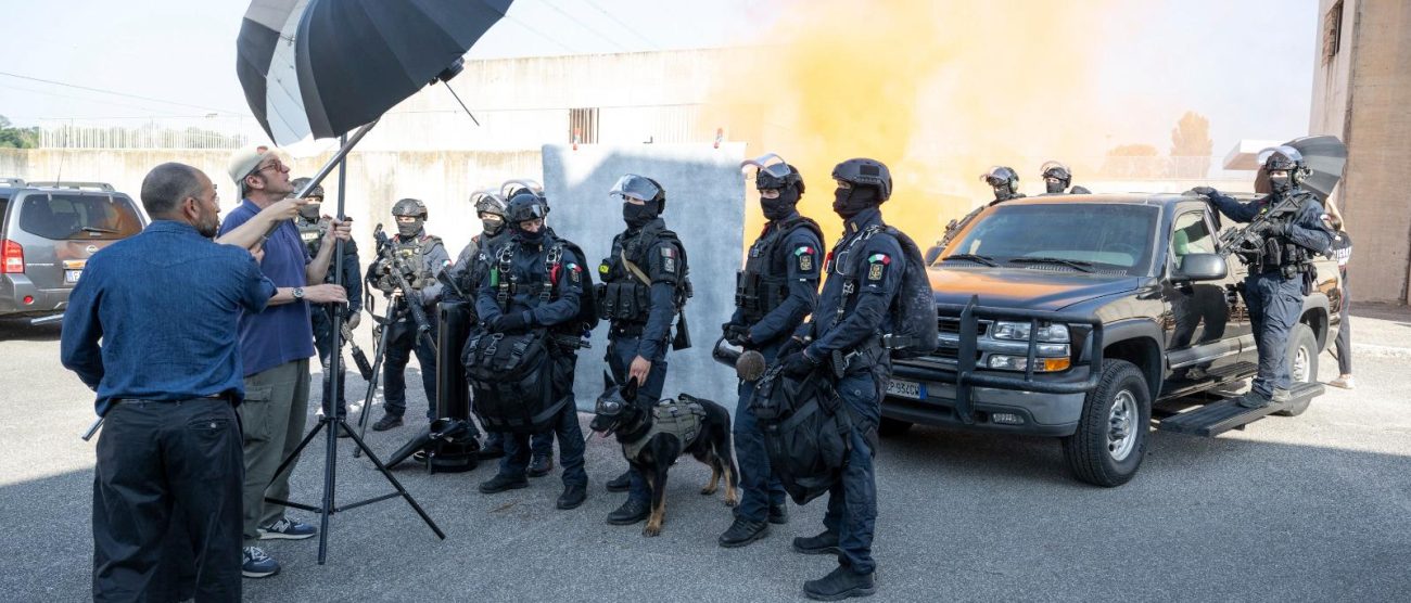Il backstage del calendario 2026 della Polizia di Stato
