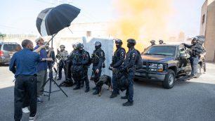 Il backstage del calendario 2026 della Polizia di Stato