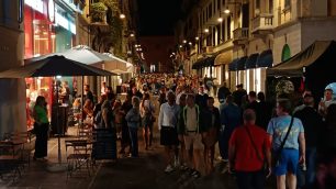 Fuori Gp 2025: tanta gente in centro a Monza