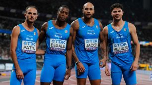 La staffetta italiana a Tokyo 2025
