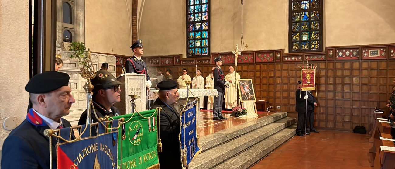 San Michele Arcangelo. la patronale a Monza