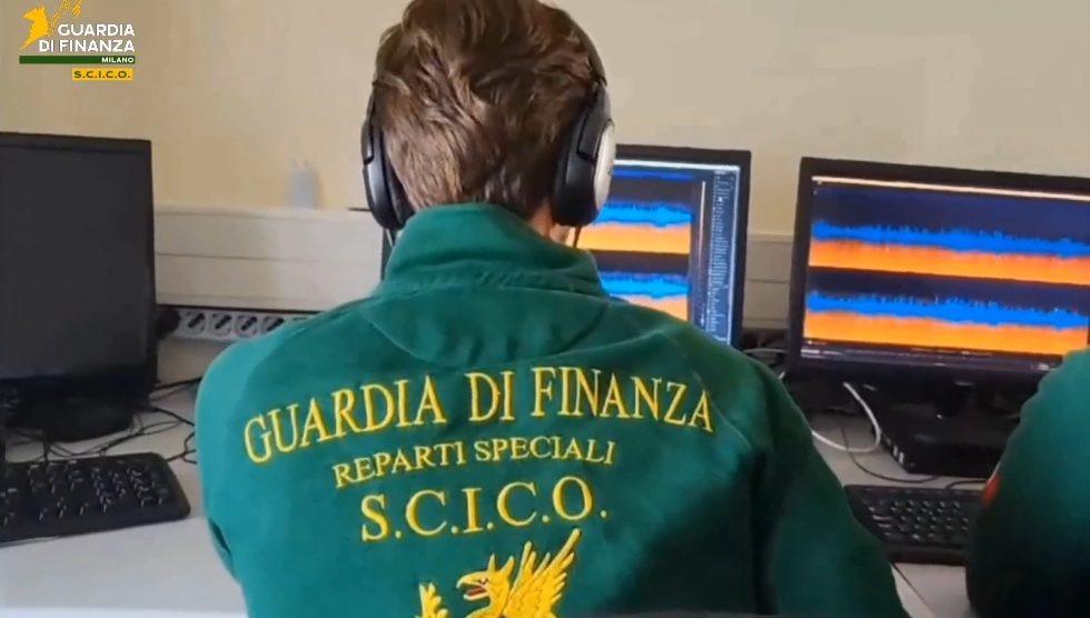 Un operatore del Scico della Guardia di finanza