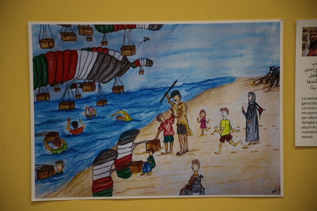 Monza Mostra disegni bambini palestinesi