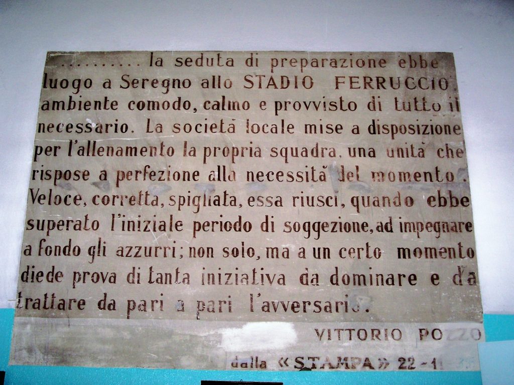 Seregno 2025 stadio Ferruccio novantesimo