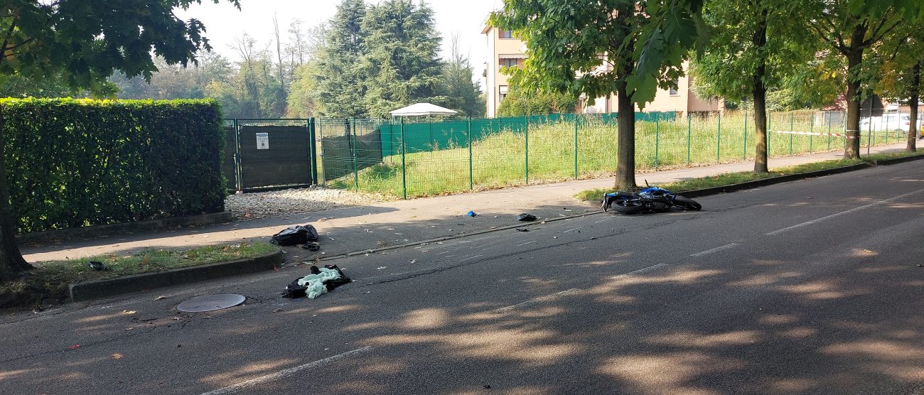Seregno 2025 Polizia locale via San Vitale incidente