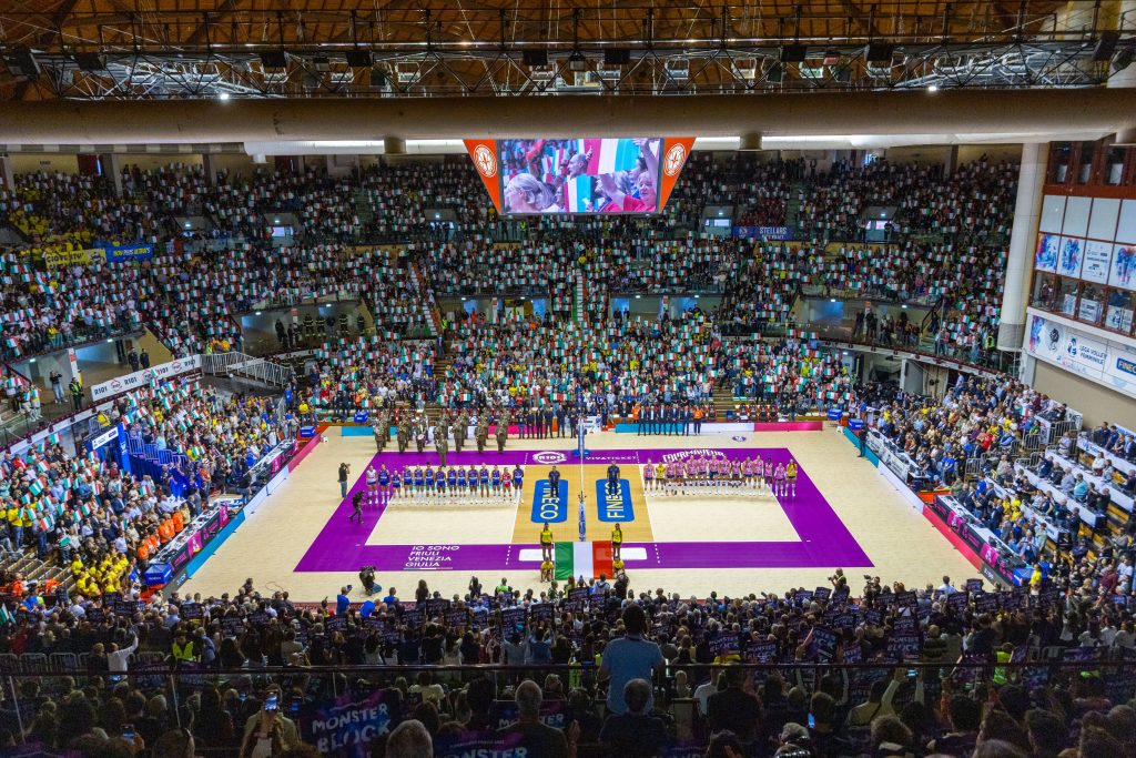 NUMIA VERO VOLLEY MILANO - PROSECCO DOC CARRARO IMOCO CONEGLIANO SUPERCOPPA ITALIANA PALLAVOLO FEMMINILE 2025-26 TRIESTE 18-10-2025 FOTO RUBIN - ZANI / LVF