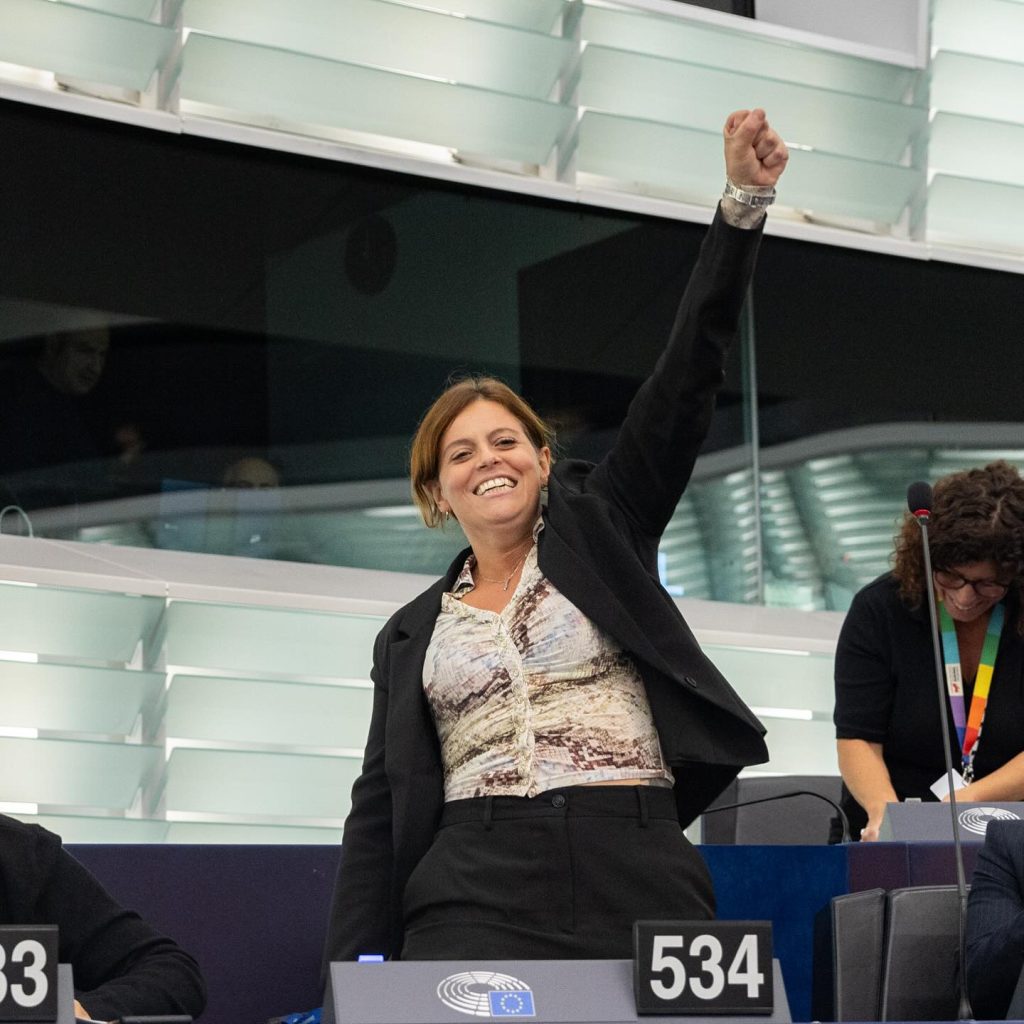 Strasburgo Ilaria Salis - foto su Facebook