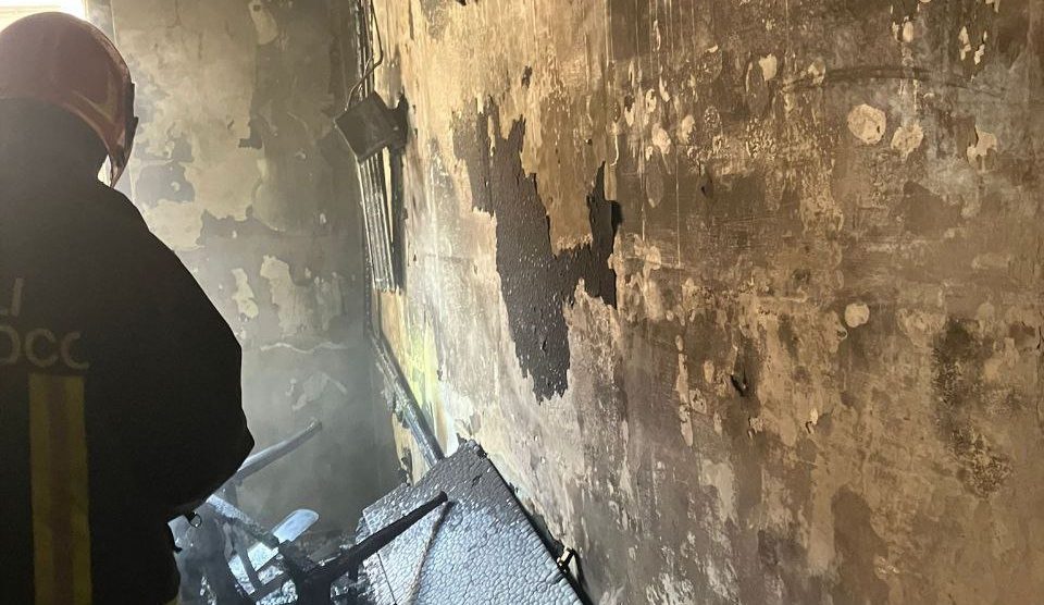 L'incendio a Muggiò