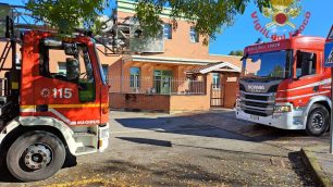 Bernareggio 2025 vigili del fuoco scuola infanzia via Morselli