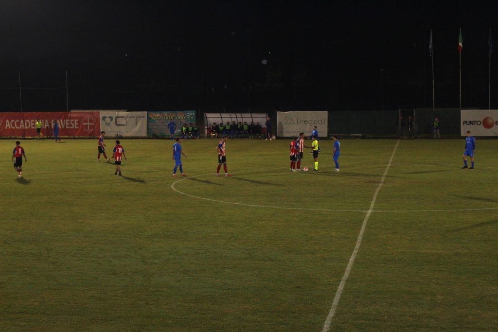 Calcio 2025 partita Accademia Pavese-Seregno Fbc