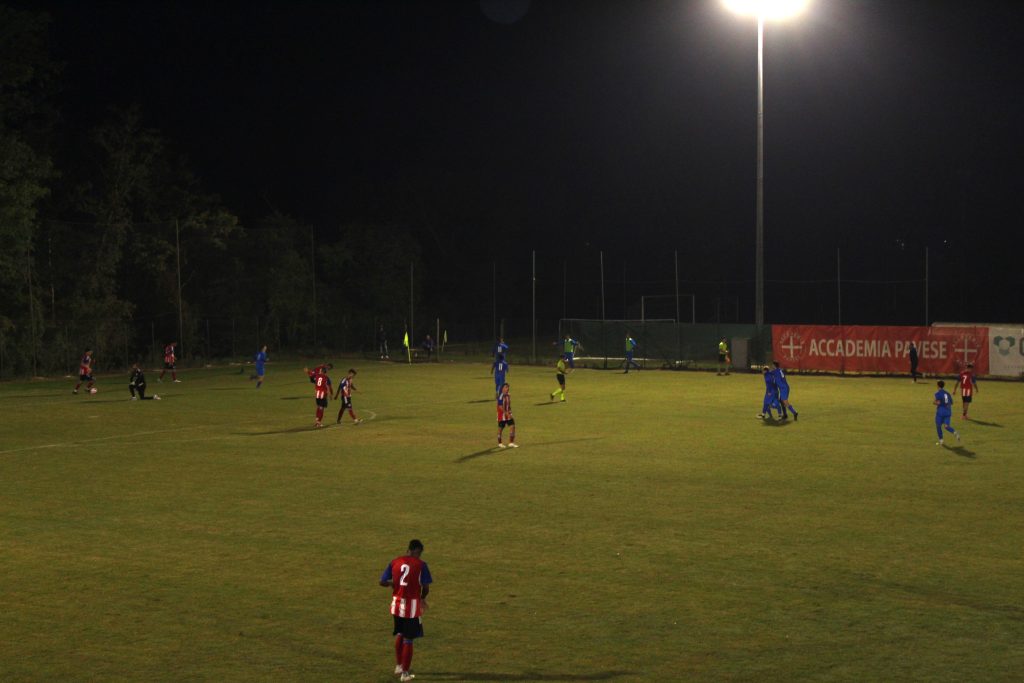 Calcio 2025 partita Accademia Pavese-Seregno Fbc
