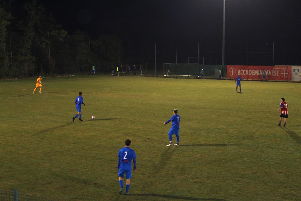 Calcio 2025 partita Accademia Pavese-Seregno Fbc