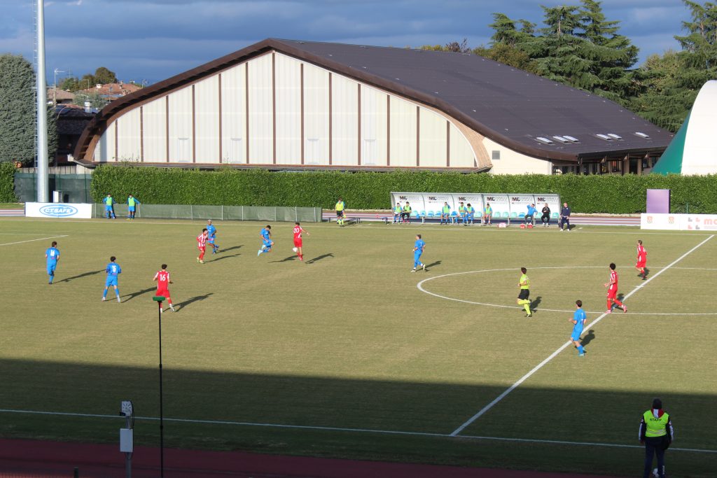 Calcio 2025 partita Caravaggio-Seregno Fbc