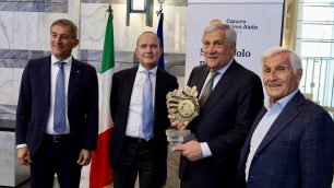 Cancro Primo Aiuto Premio a Tajani