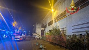 Desio 2025 vigili del fuoco incendio