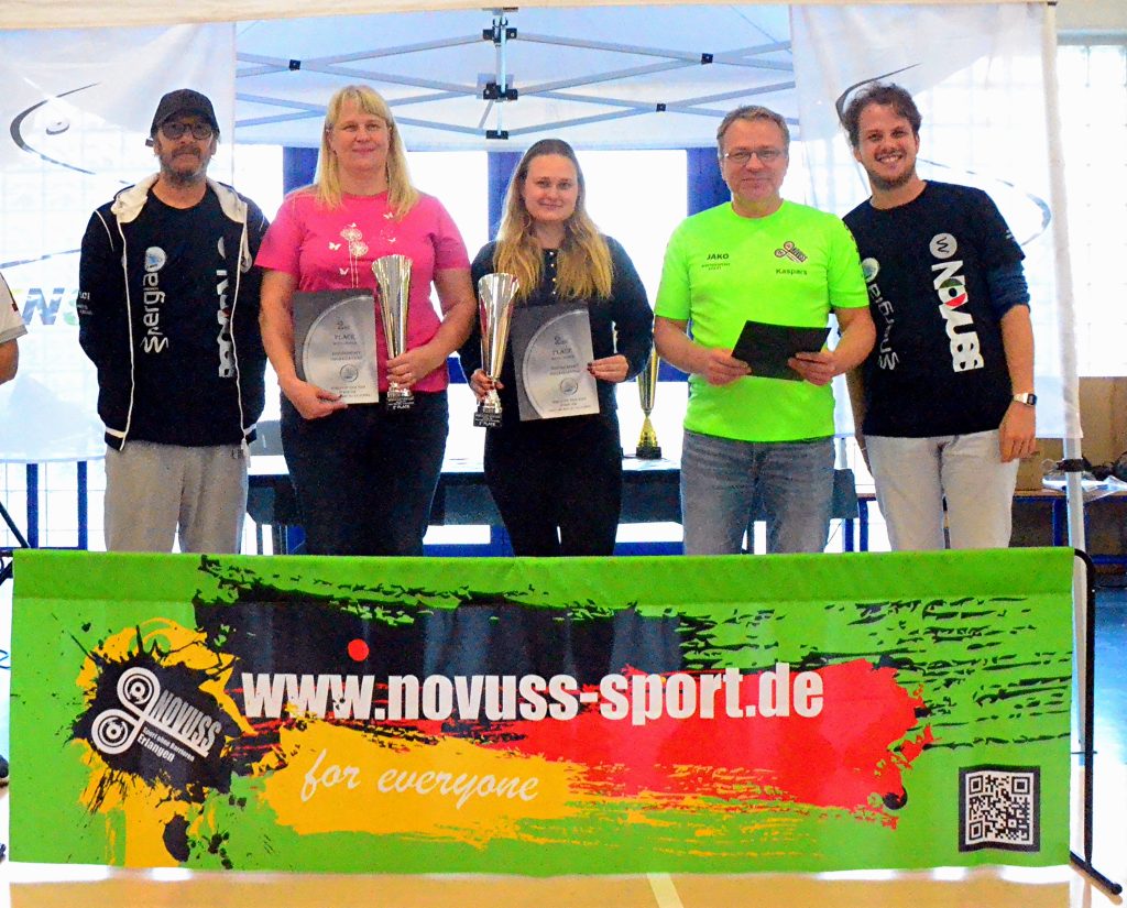 Lissone tappa europea di Novuss Game premiate gara femminile