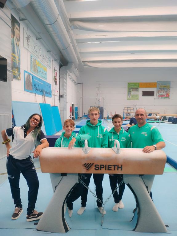Ginnastica Casati da sinistra Boi, Fineo Miotti Perego Morandi