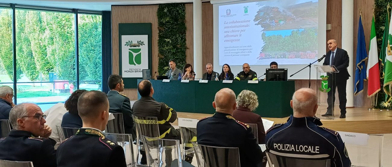 Prefettura Provincia Mb Convegno Protezione civile 10 ottobre 2025