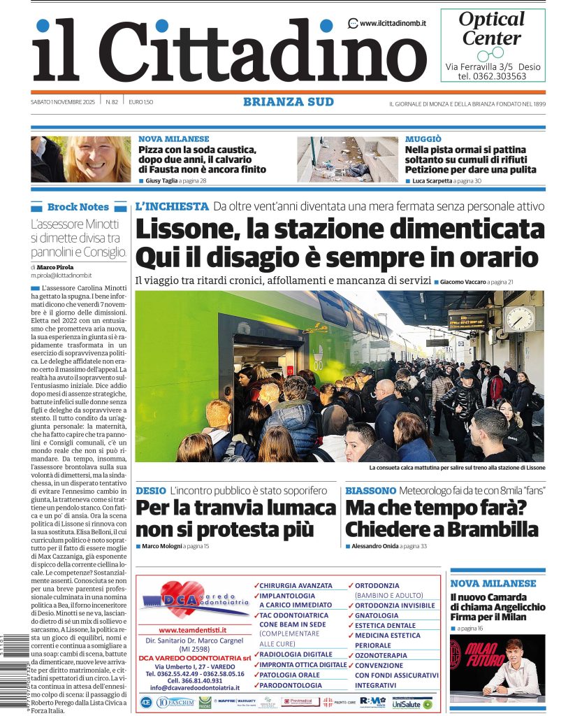 Il CittadinoMB PRIMA_Brianza Sud 1nov