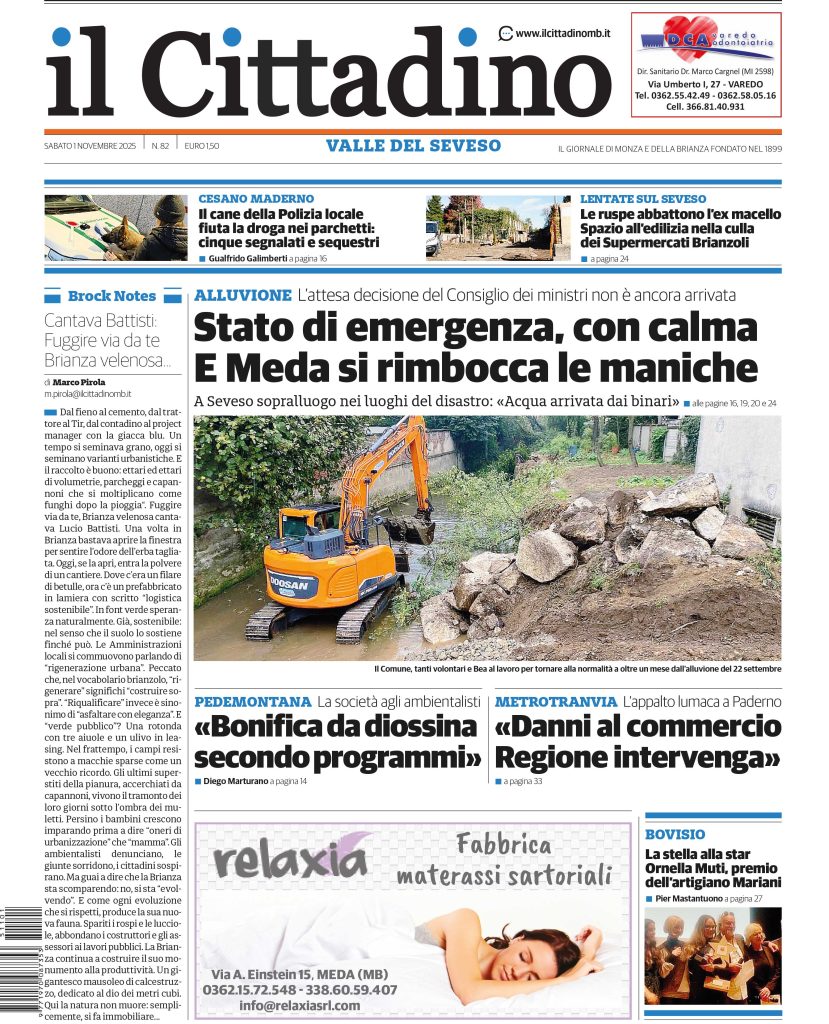 Il CittadinoMB PRIMA_Valle del Seveso 1nov