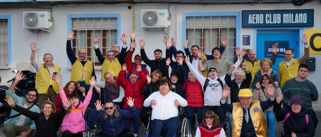 Lions Club Seregno Brianza 2025 service volo