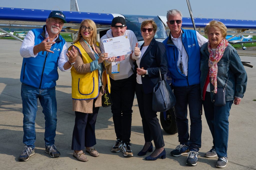 Lions Club Seregno Brianza 2025 service volo