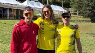 Lissone Skiroll da sinistra Mariani Carlo Mariani Angelica Corsini Gianluca BOBBIO 2025
