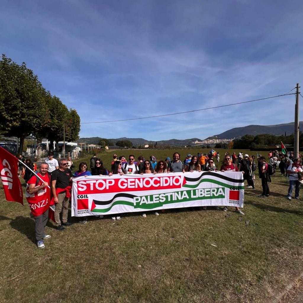 Marcia Pace Perugia-Assisi Cgil
