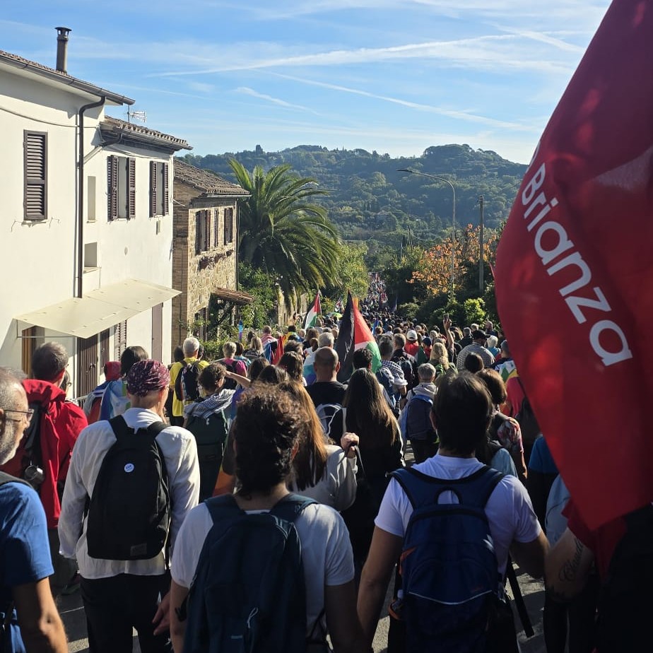 Marcia Pace Perugia-Assisi corteo