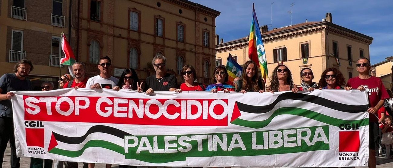 Marcia Pace Perugia-Assisi rappresentanza Cgil