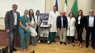 Monza Ospedale San Gerardo donazione ecocardiografo Brianza per il Cuore